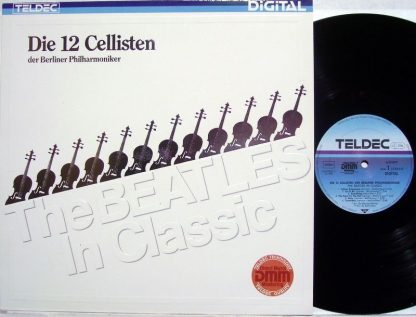 Teldec 6.25 579 - CELLO BAUMANN Borwitzky MAJOWSKY Fincke BERLIN
