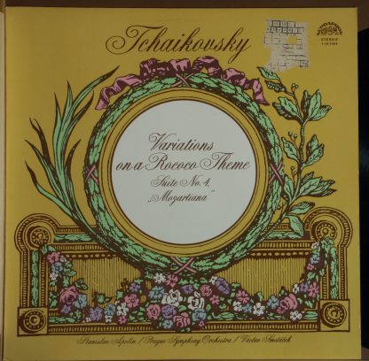 Supraphon 1 10 1454 - Variations On A Rococo Theme / Suite No. 4