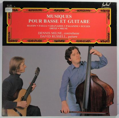 Festival Classique FC 501 - Musiques Pour Bass Et Guitare