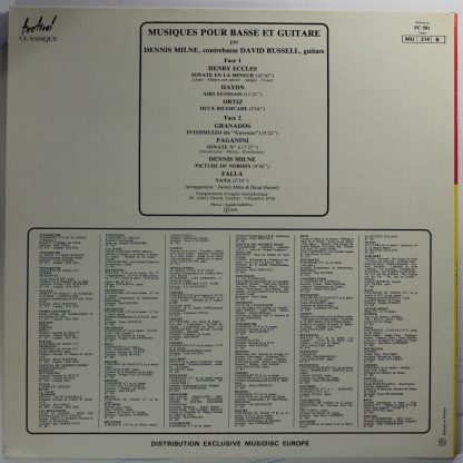 Festival Classique FC 501 - Musiques Pour Bass Et Guitare - Image 2