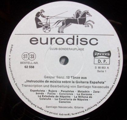 Supraphon 62 558 - Spanische Gitarrenmusik - Image 3