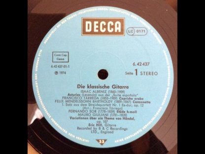 DECCA 6.42437 AH - Die klassische Gitarre - Image 3