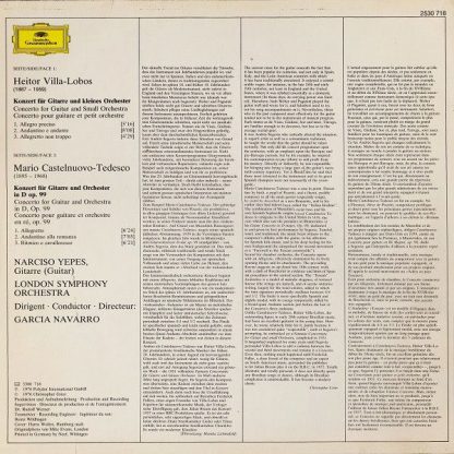 Deutsche Grammophon 2530 718 - Konzerte Für Gitarre - Image 2