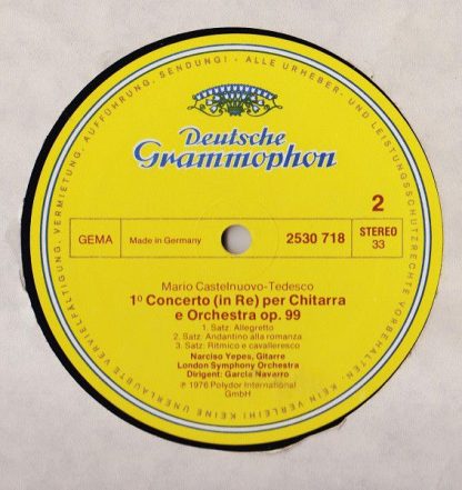 Deutsche Grammophon 2530 718 - Konzerte Für Gitarre - Image 4