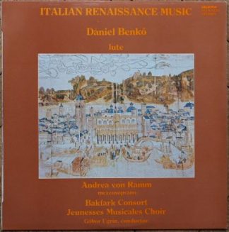 Hungaroton SLPX 12211 - Italian Renaissance Music