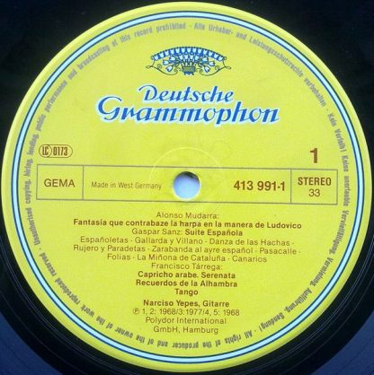 Deutsche Grammophon 413 991-1 - Spanische Gitarrenmusik / Spanis - Image 3