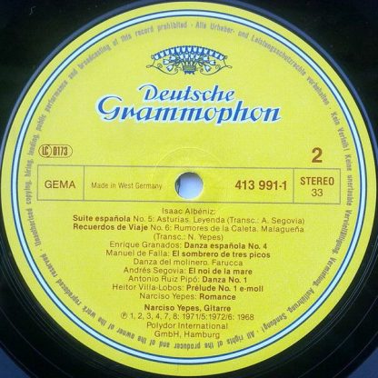 Deutsche Grammophon 413 991-1 - Spanische Gitarrenmusik / Spanis - Image 4