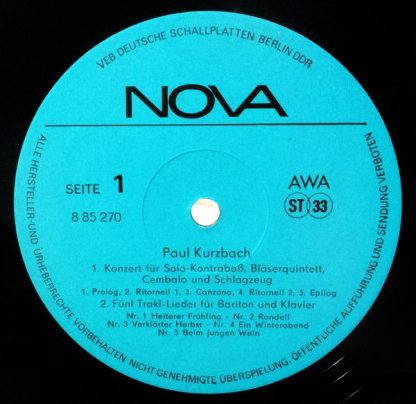 Nova 8 85 270 - Kontrabass Konzert • Chöre • Trakl-Lieder - Image 3