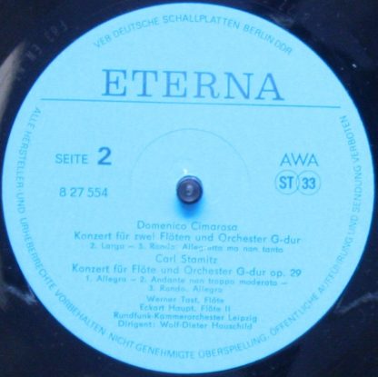 Eterna 8 27 554 - Flötenkonzerte - Image 4