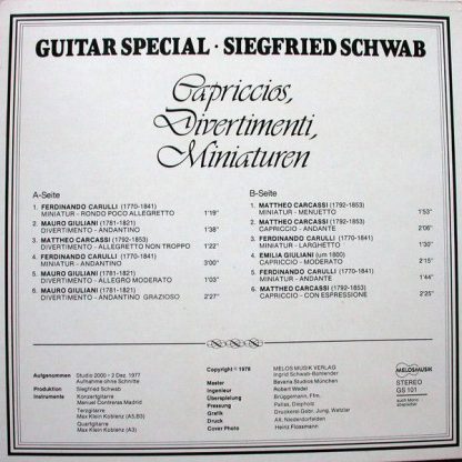 Melosmusik GS 101 - Capriccios, Divertimenti, Miniaturen - Image 2
