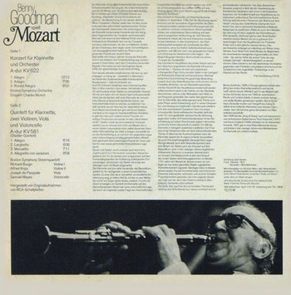 Eterna 8 26 765 - Benny Goodman Spielt Mozart - Image 2
