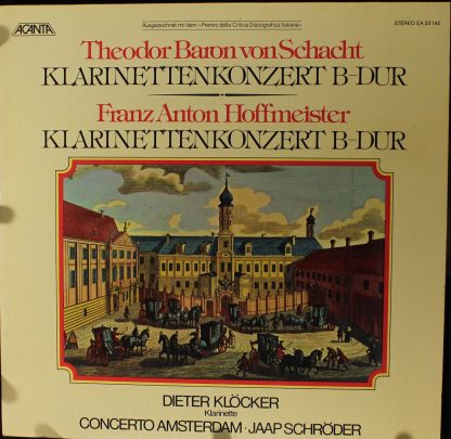 ACANTA EA 23 145 - Klarinettenkonzert B-Dur / Klarinettenkonzert