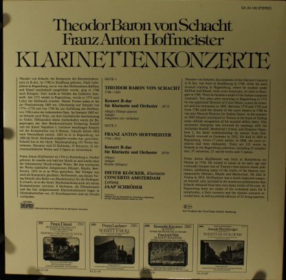 ACANTA EA 23 145 - Klarinettenkonzert B-Dur / Klarinettenkonzert - Image 2