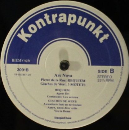 Kontrapunkt 2001 - Requiem / 3 Motets - Image 4