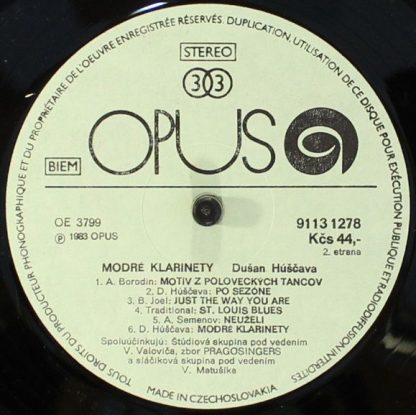 Opus 9113 1278 - Modré Klarinety - Blue Clarinets - Image 4