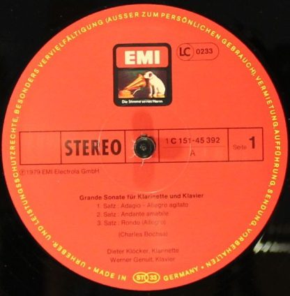 EMI Electrola 1C 151-45 392/93 - Klarinetten Recital - Image 5