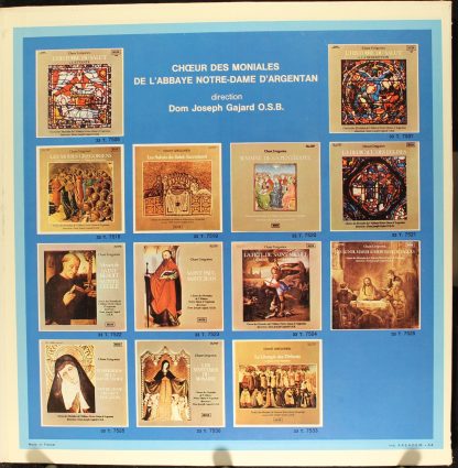 DECCA 7523 - Chant Grégorien - Saint Paul, Saint Jean - Image 4