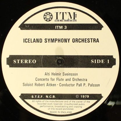 Iceland Music Information Centre ITM 3 - Concerto For Flute And - Image 3