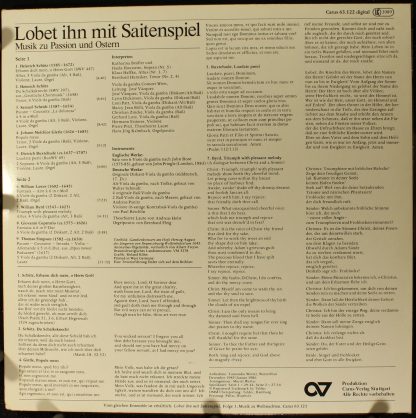 Carus 63.122 - Lobet Ihn Mit Saitenspiel - Musik Zu Passion Und - Image 2