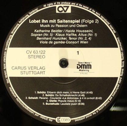 Carus 63.122 - Lobet Ihn Mit Saitenspiel - Musik Zu Passion Und - Image 5