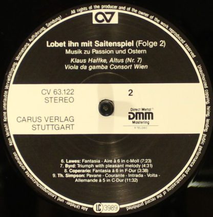 Carus 63.122 - Lobet Ihn Mit Saitenspiel - Musik Zu Passion Und - Image 6