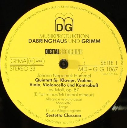 Musikproduktion Dabringhaus Und Grimm MD+G G 1067 - Quintett Für - Image 3