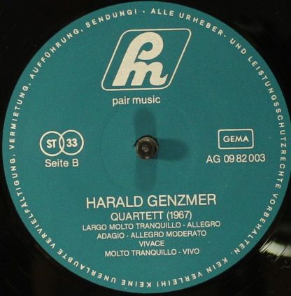 Pair Music AG 0982003 - Quartett D-moll, Komp. 1889 / Quartett ( - Image 4