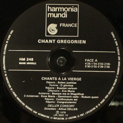 harmonia mundi France HM 248 - Gregorianische Gesänge Folge 7 - - Image 3