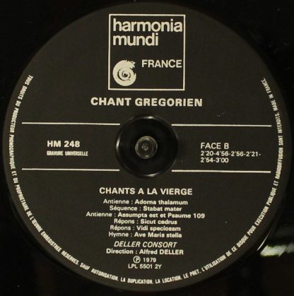 harmonia mundi France HM 248 - Gregorianische Gesänge Folge 7 - - Image 4