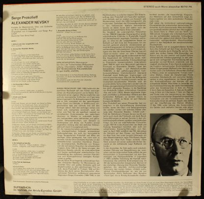 Supraphon 80741 PK - Alexander Nevsky (Kantate Für Mezzosopran, - Image 2