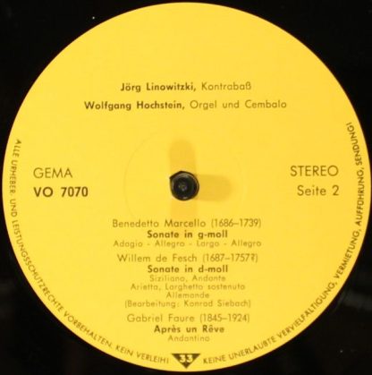 Not On Label VO 7070 - Jörg Linowitzki, Wolfgang Hochstein - Image 3