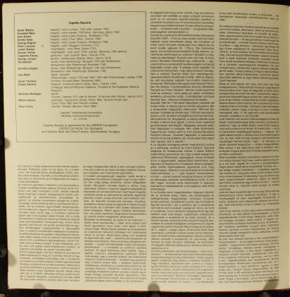 Hungaroton SLPD 12910-11 - La Giuditta, Oratorio - Bella Madre, - Image 3