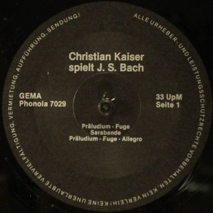 Zweitausendeins Phonola 7029 - Christian Kaiser Spielt / Plays - Image 3