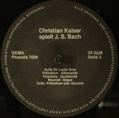 Zweitausendeins Phonola 7029 - Christian Kaiser Spielt / Plays - Image 4