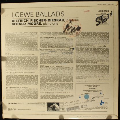 His Master's Voice ASD 2423 - Ballads - Image 2