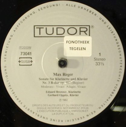 Tudor 724 - Sonate Nr. 3 B-Dur Op. 107 / Albumblatt / Tarantella - Image 3