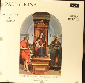 Argo ZRG 690 - Assumpta Est Maria / Missa Brevis