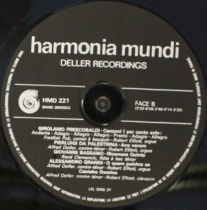 harmonia mundi France HM 221 - Messe À Quatre Voix Avec Trombone - Image 4