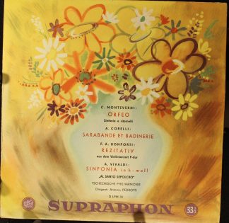 Supraphon LPM 35 - Orfeo / Sarabande Et Badinerie / Rezitativ Au