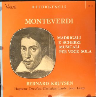 Valois MB 318 - Madrigali E Scherzi Musicali Per Voce Sola