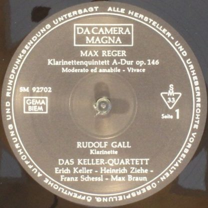 Da Camera Magna SM 92702 - Klarinettenquintett A-Dur Op.146 • Qu - Image 3