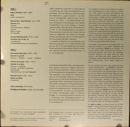 Not On Label VO 7070 - Jörg Linowitzki, Wolfgang Hochstein - Image 2