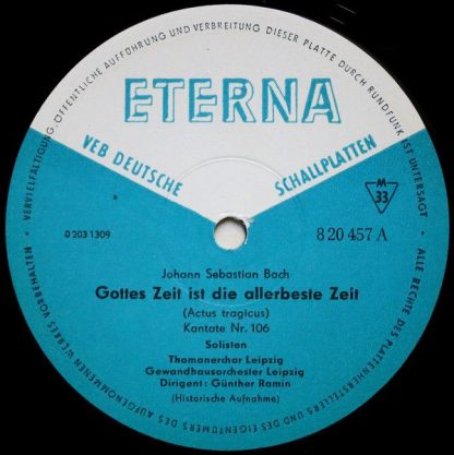 Eterna 8 20 457 - Gottes Zeit Ist Die Allerbeste Zeit, Kantate N - Image 3