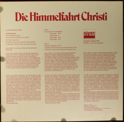 Schwann AMS Studio 518 - Die Himmelfahrt Christi ‧ L'Ascension ‧ - Image 2