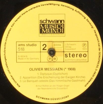 Schwann AMS Studio 518 - Die Himmelfahrt Christi ‧ L'Ascension ‧ - Image 4