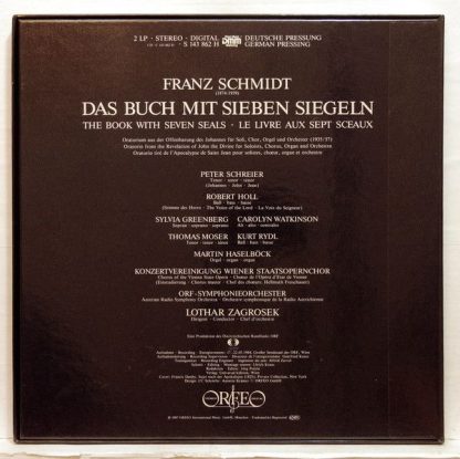 Orfeo (2) S 143 862 H - Das Buch Mit Sieben Siegeln - Image 2