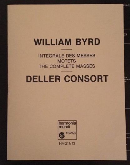 Harmonia Mundi HM 211/213 - The Complete Masses - Image 3