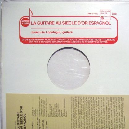harmonia mundi France HM 10/003 - La Guitare Au Siècle D'Or Espa - Image 2