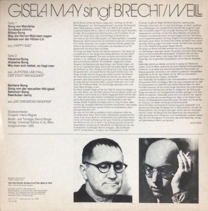 Eterna 8 25 427 - Singt Brecht Weill - Image 2