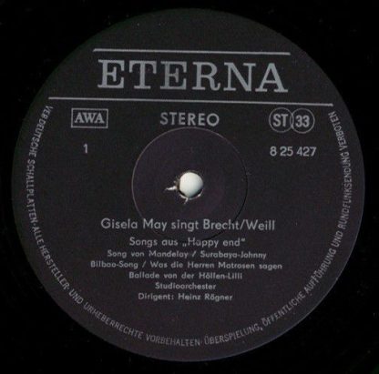 Eterna 8 25 427 - Singt Brecht Weill - Image 3